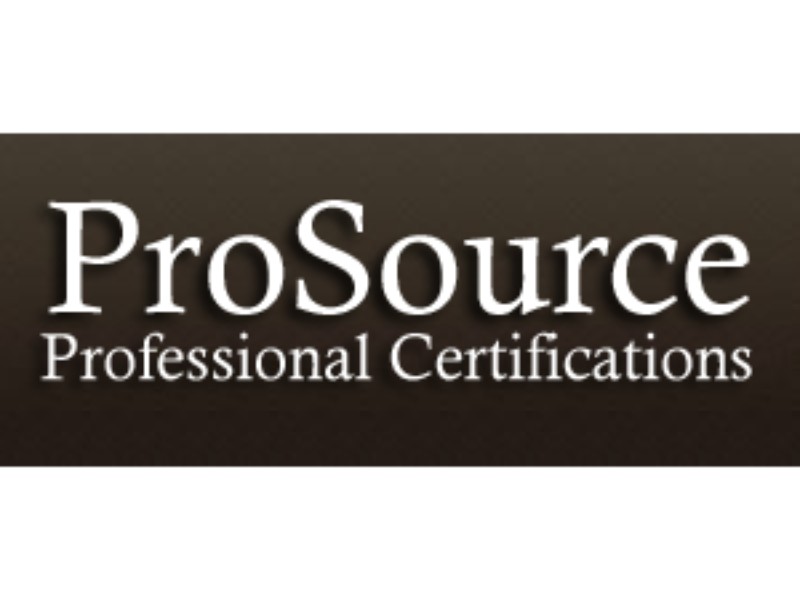 Prosource Professional Certifications